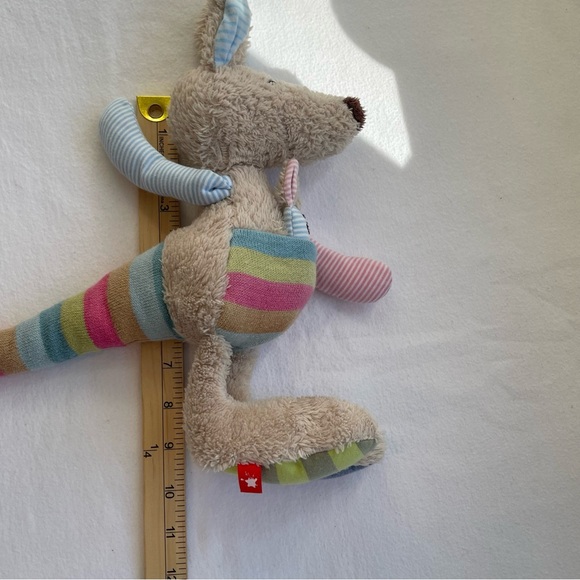 SIGIKID KANGAROO PATCHWORK-SWEETY 28CM *RARE* - Picture 10 of 10